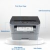 brother DCP-L2520D IND Multi-function Monochrome Laser Printer (Borderless Printing) with Auto Duplex Feature  (Toner Cartridge) - Image 2