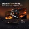 Acer 124.46 cm (49 inch) Curved Full HD VA Panel Gaming Monitor (EI491CR)  (Response Time: 4 ms, 144 Hz Refresh Rate) - Image 3