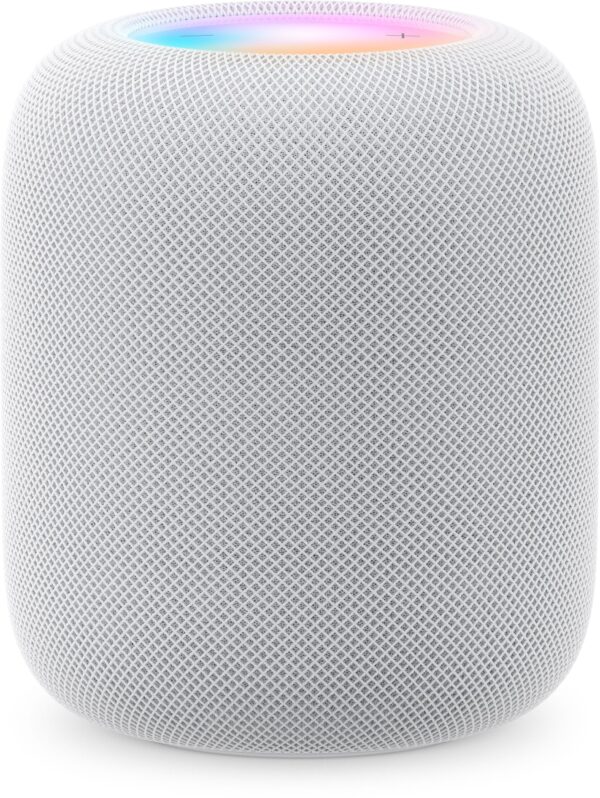Apple HomePod with Siri Assistant Smart Speaker  (White)
