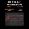 ASUS TUF Gaming A15 AMD Ryzen 7 Octa Core 7435HS - (16 GB/512 GB SSD/Windows 11 Home/8 GB Graphics/NVIDIA GeForce RTX 4060/144 Hz) FA507NVR-LP204WS Gaming Laptop  (15.6 inch, Mecha Gray, 2.2 Kg, With MS Office) - Image 4