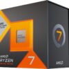 AMD Ryzen7 7800X 3D 4.2 GHz AM5 Socket 8 Cores Desktop Processor  (Silver) - Image 2