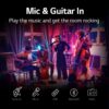 LG XBOOM RNC9, Powerful sound, Deep Bass, Mic & Guitar input karaoke Bluetooth Party Speaker  (Black, 2.0 Channel) - Image 4