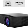 EBRONICS ZEB-PIXAPLAY 16 (10000 lm / 1 Speaker / Remote Controller) Portable Full HD 1080p Native Resolution with 4K Support, 200 Inch Screen Size, USB, HDMI, AV, AUX, WIFI, Bluetooth, Smart Apps, Miracast, Airplay, Dolby Smart Projector  (Black) - Image 2