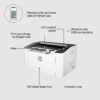 HP 1008W Single Function WiFi Monochrome Laser Printer  (Toner Cartridge, 1 Ink Bottle Included) - Image 3