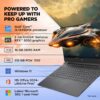 HP Victus Intel Core i5 14th Gen 14450HX - (16 GB/512 GB SSD/Windows 11 Home/6 GB Graphics/NVIDIA GeForce RTX 3050/144 Hz) 16-r1703TX Gaming Laptop  (16.1 inch, Mica Silver, 2.31 kg, With MS Office) - Image 3