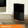 WD 12 TB External Hard Disk Drive (HDD) USB 3.0 with Automatic Backup, Compatible with Windows&Mac  (Black) - Image 2